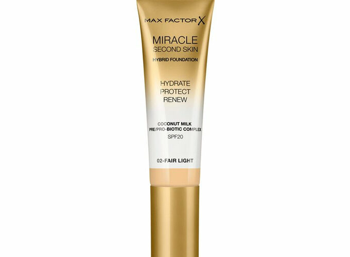 Max Factor Miracle Second Skin – podkład bez efektu maski